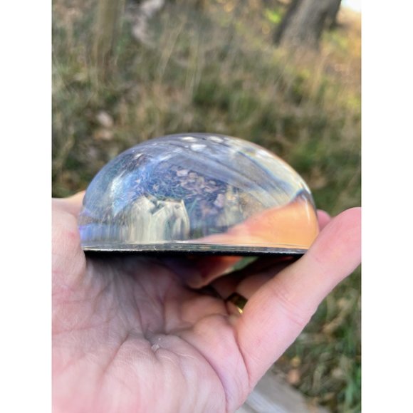 Punch Studios Paperweight Old Script Letter U French Crystal NIB - Picture 5 of 7